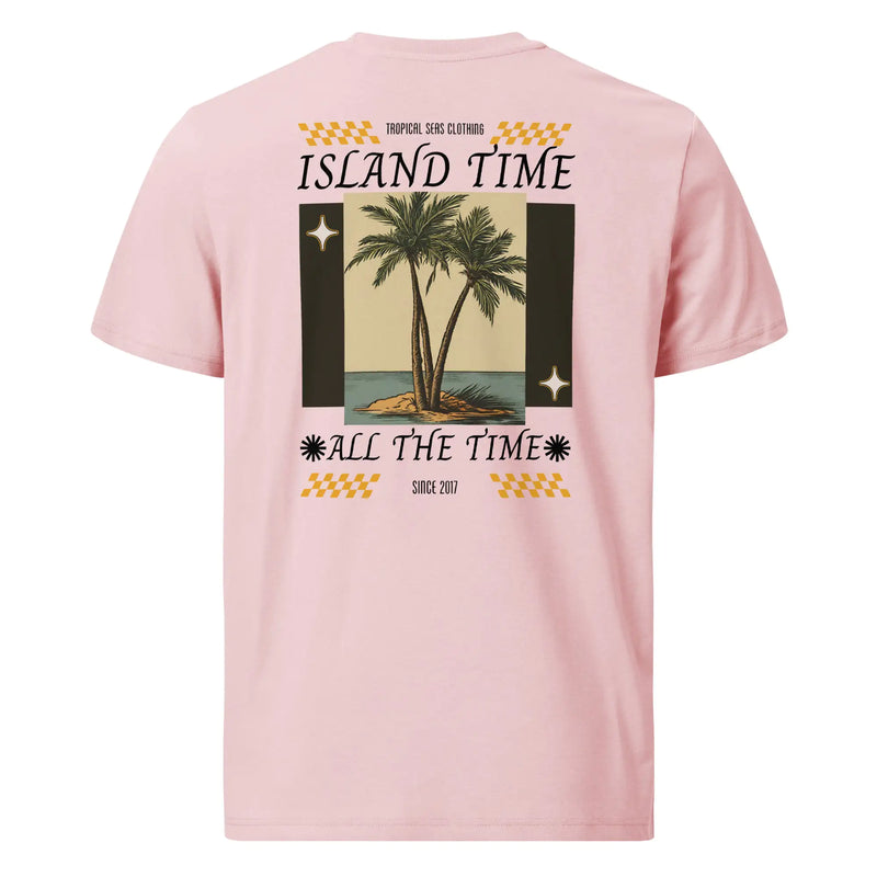 Island Time Organic Cotton T-Shirt – Embrace Comfort and Style with Tropical Seas Clothing - 3 Million LLC