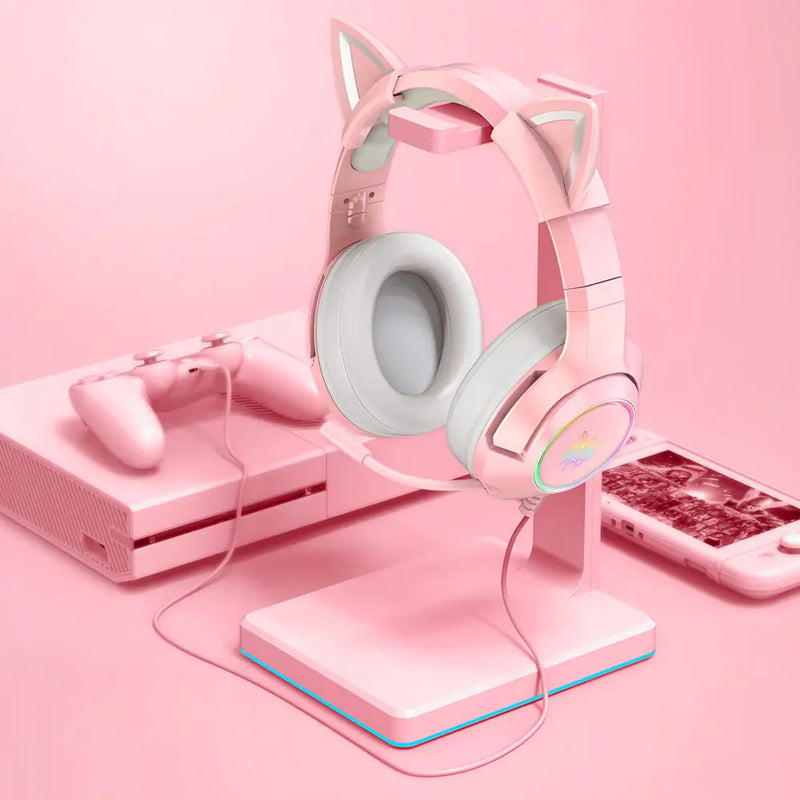 Cute Cat Ear Headphone with Mic - 3 Million LLC