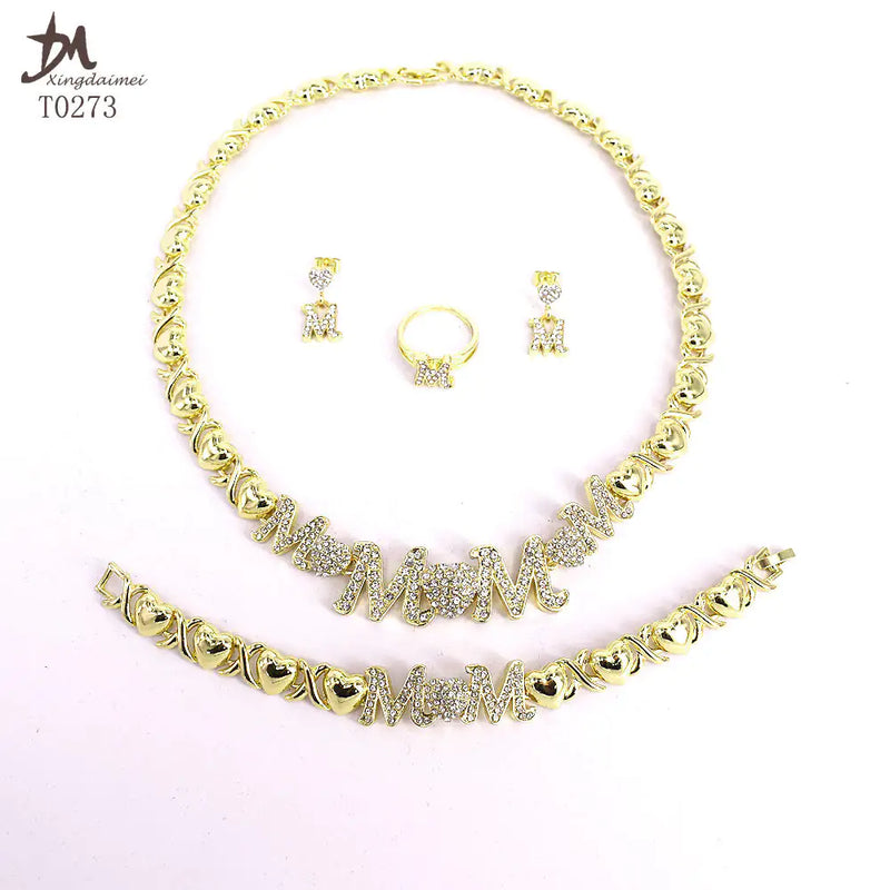 Gold-Plated Jewelry Set - 3 Million LLC