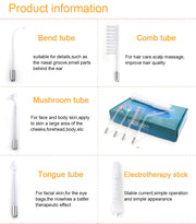 4 In 1 High-Frequency Electrode Beauty Wand for facial treatments