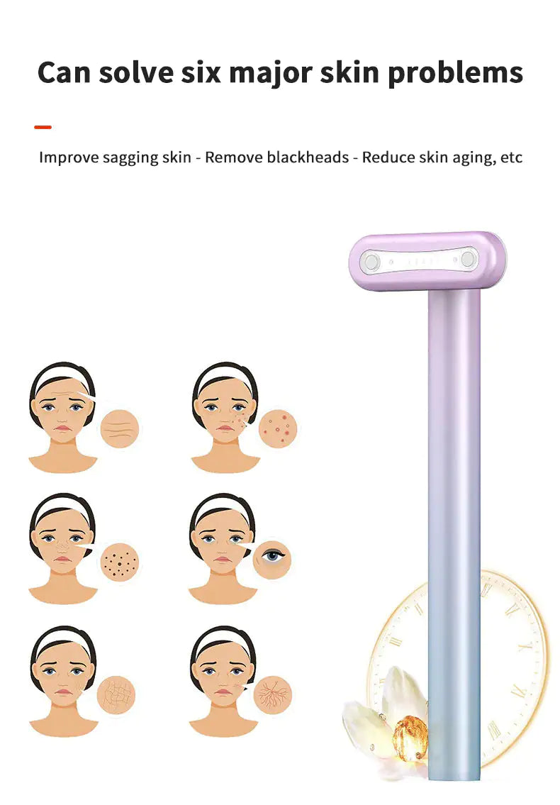 Facial Skincare Tool Red Light Therapy - 3 Million LLC