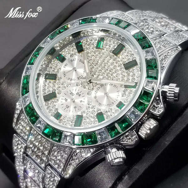 Diamond Calendar Watches - 3 Million LLC