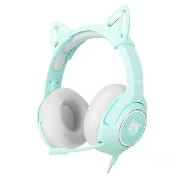 Cute Cat Ear Headphone with Mic - 3 Million LLC