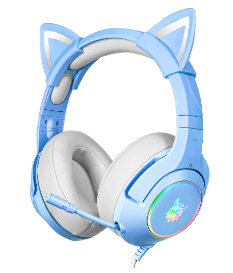 Cute Cat Ear Headphone with Mic - 3 Million LLC